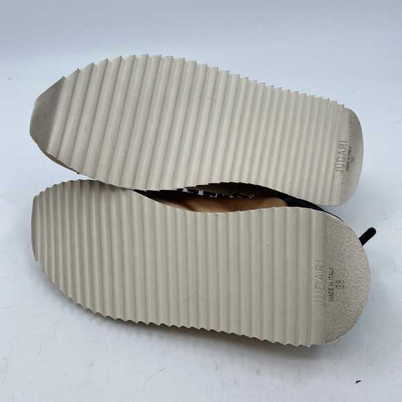 Judari Tan Black Rhinestone Satin Sneakers | EU 38 (7 US) - Picture 9 of 10